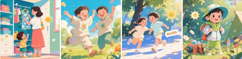 夏天带娃出行，比晒黑更危险的是这 7 件事-偶意公众号