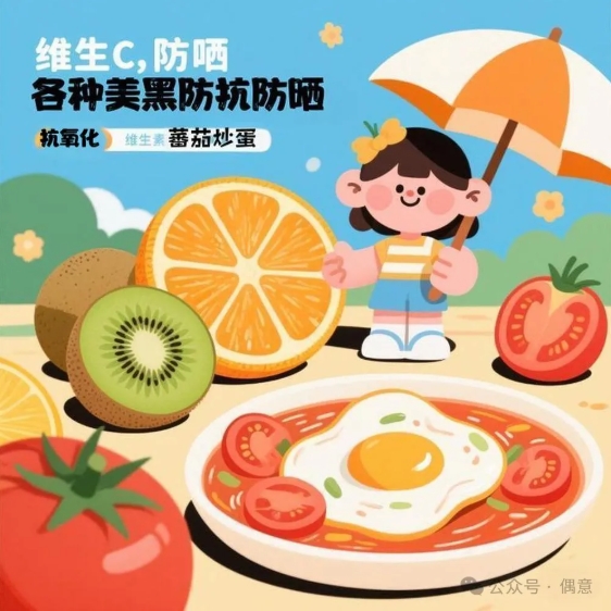 怎么通过饮食祛湿、防晒还能悄悄减脂，轻松美一夏-偶意公众号