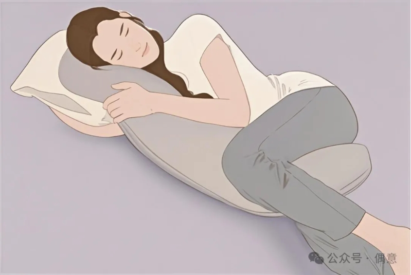 选择合适的睡眠姿势-偶意公众号
