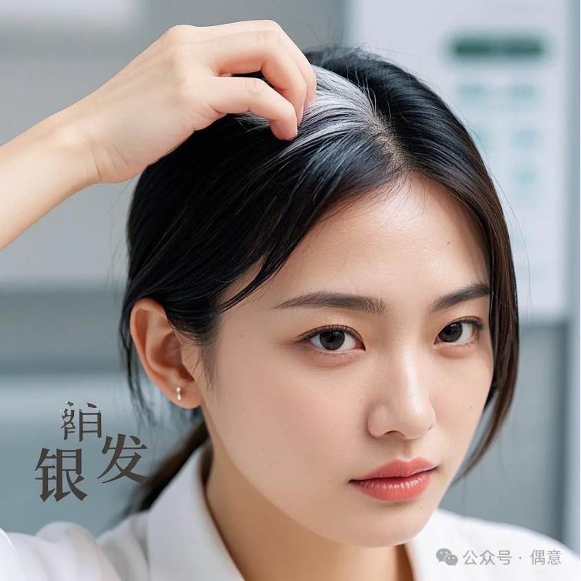 白发丛生，原因几何-偶意公众号