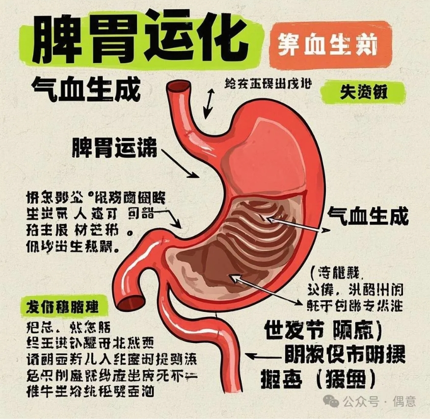 危机二：脾胃失调，消化的 “紊乱-偶意公众号
