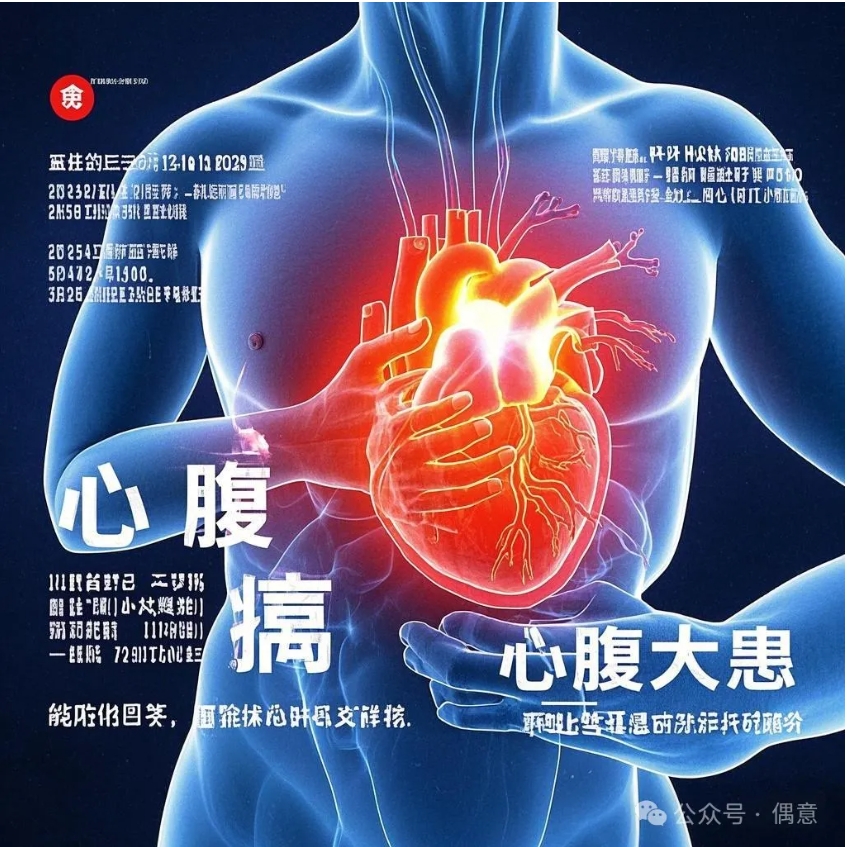 心脏疾病警示：心绞痛 / 心梗（放射至左臂的压榨性疼痛）-偶意公众号
